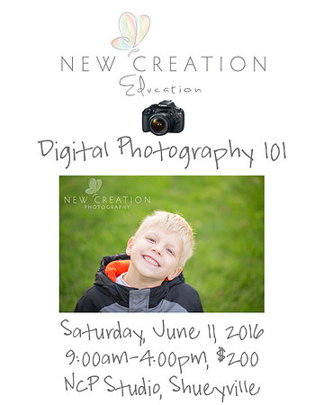 Digital Photography 101 Spring 16